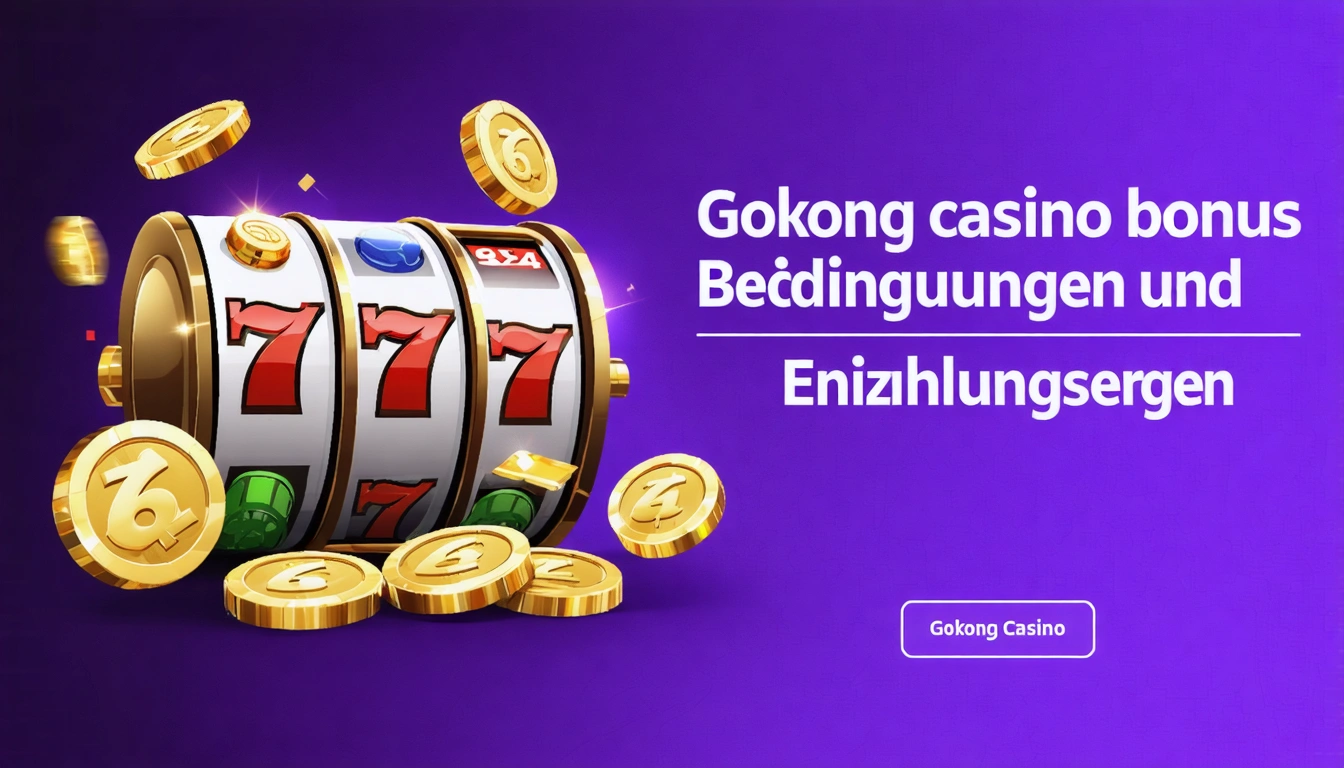 Gokong casino bonus Bedingungen und Einzahlungsregeln